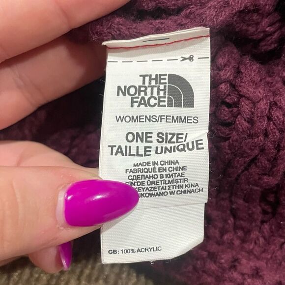 The North Face Plum Knit Winter Hat - Picture 4 of 4